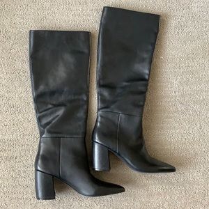 Steve Madden knee high booties